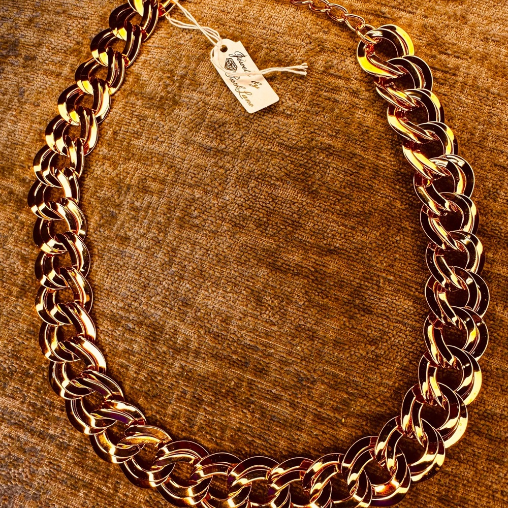 Park Lane Bold Gold Statement Necklace